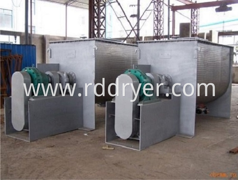 Horizontal Double Ribbon Blender Machine for Soybean Milk Powder